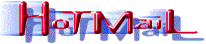 شكل أول شعار لموقع هوتميل في 1996